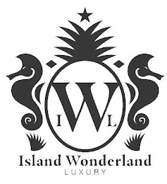 IWL ISLAND WONDERLAND LUXURY logo