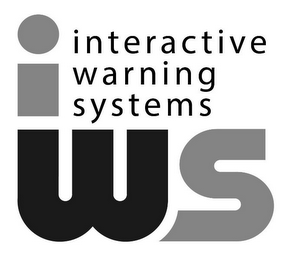 IWS INTERACTIVE WARNING SYSTEMS logo
