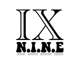 IX N.I.N.E NEVER INVOLVE NEGATIVE ENERGY logo