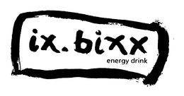 IX.BIXX ENERGY DRINK logo
