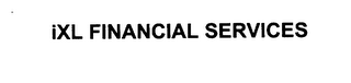 IXL FINANCIAL SERVICES logo