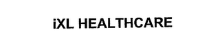 IXL HEALTHCARE logo