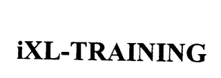 IXL-TRAINING logo