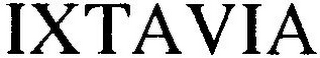IXTAVIA logo