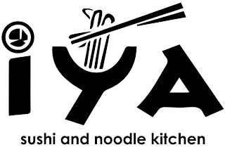 IYA SUSHI AND NOODLE KITCHEN logo