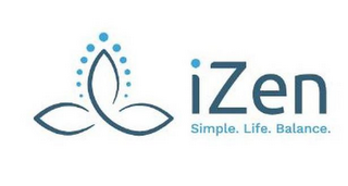 IZEN SIMPLE. LIFE. BALANCE. logo