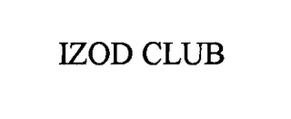 IZOD CLUB logo