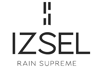 IZSEL RAIN SUPREME logo