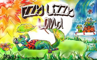 IZZY LIZZY LAND AGE EDAD 3+ NO READING REQUIRED logo