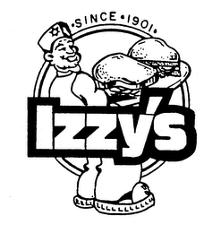 IZZY'S SINCE 1901 logo
