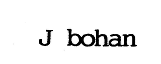 J BOHAN logo
