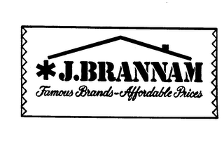 J. BRANNAM FAMOUS BRANDS-AFFORDABLE PRICES logo