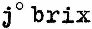 J° BRIX logo