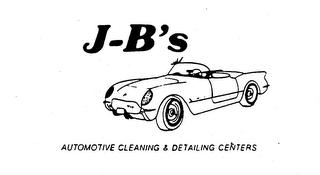 J-B'S AUTOMOTIVE CLEANING & DETAILING CENTERS logo