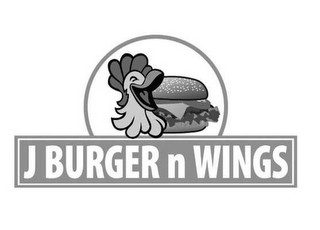 J BURGER N WINGS logo