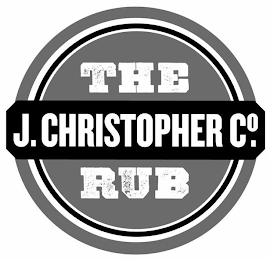 J. CHRISTOPHER CO. THE RUB logo