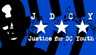 J D C Y JUSTICE FOR DC YOUTH logo