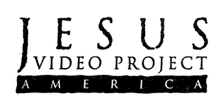 J E S U S VIDEO PROJECT A M E R I C A logo