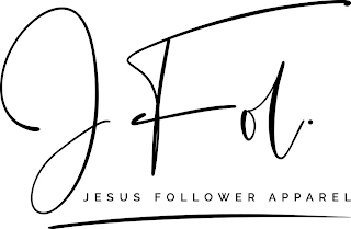 J FOL. JESUS FOLLOWER APPAREL logo
