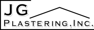 J G PLASTERING, INC. logo