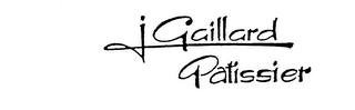 J. GAILLARD PATISSIER logo