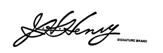 J. H. HENRY SIGNATURE BRAND logo
