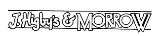 J. HIGBY'S & MORROW logo