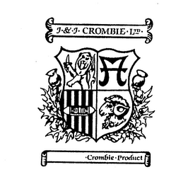 J & J CROMBIE LTD. CROMBIE PRODUCT logo