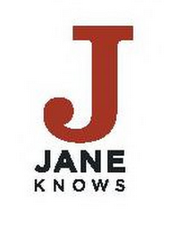 J JANE KNOWS logo