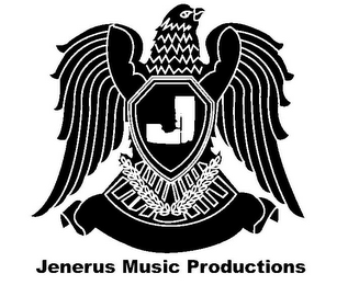 J JENERUS MUSIC PRODUCTIONS logo