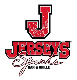 J JERSEYS SPORTS BAR & GRILLE logo