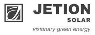 J JETION SOLAR VISIONARY GREEN ENERGY logo