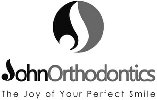 J JOHN ORTHODONTICS THE JOY OF YOUR PERFECT SMILE logo