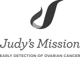 J JUDY'S MISSION EARY DETECTION OF OVARIAN CANCER logo