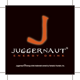 J JUGGERNAUT ENERGY DRINK logo