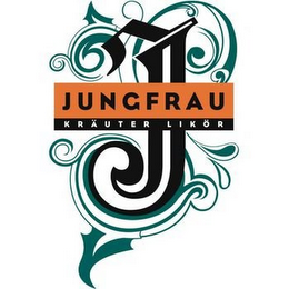 J JUNGFRAU K R Ä U T E R L I K Ö R logo