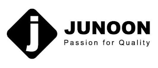 J JUNOON PASSIONS FOR QUALITY logo