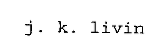 J. K. LIVIN logo