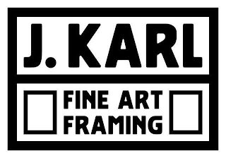 J. KARL FINE ART FRAMING logo
