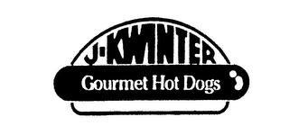 J-KWINTER GOURMET HOT DOGS logo