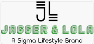 J L JAGGER & LOLA A SIGMA LIFESTYLE BRAND logo