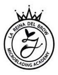 J LA REINA DEL BROW MICROBLADING ACADEMY logo