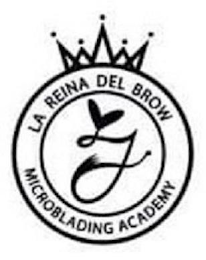 J LA REINA DEL BROW MICROBLADING ACADEMY logo