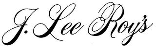 J. LEE ROY'S logo