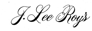 J. LEE ROY'S logo