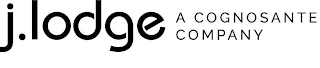 J. LODGE A COGNOSANTE COMPANY logo