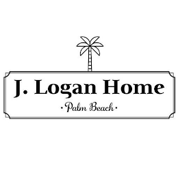 J. LOGAN HOME · PALM BEACH · logo