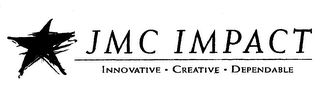 J M C  I M P A C T  INNOVATIVE CREATIVE DEPENDABLE logo