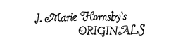J. MARIE HORNSBY'S ORIGINALS logo