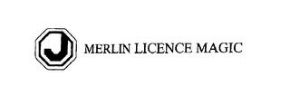 J MERLIN LICENCE MAGIC logo